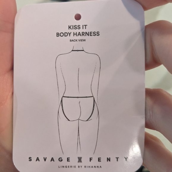 Savage X Fenty Kiss It Body Harness (XS-XL) - Picture 4 of 9